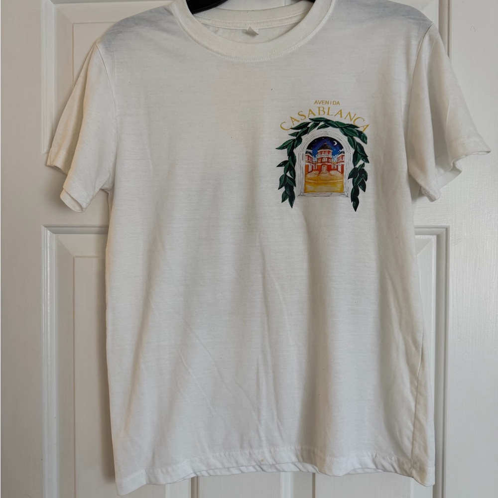 Avenue da Casablanca White Tee